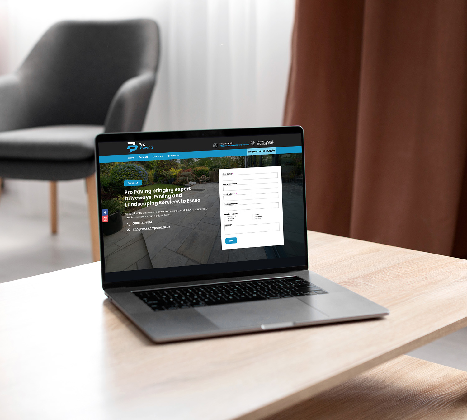 Professionally Built Websites
